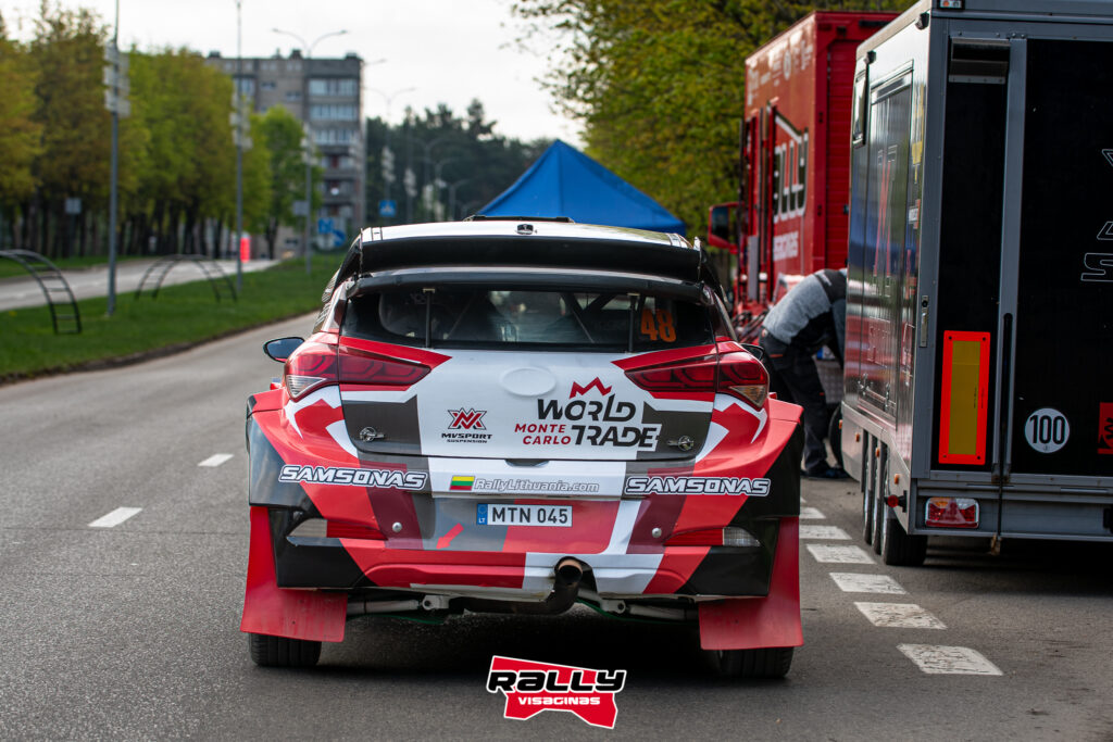 Martynas Samsonas
Ervinas Snitkas
Hyundai i20 VRT
Samsonas Motorsport
MV Sport