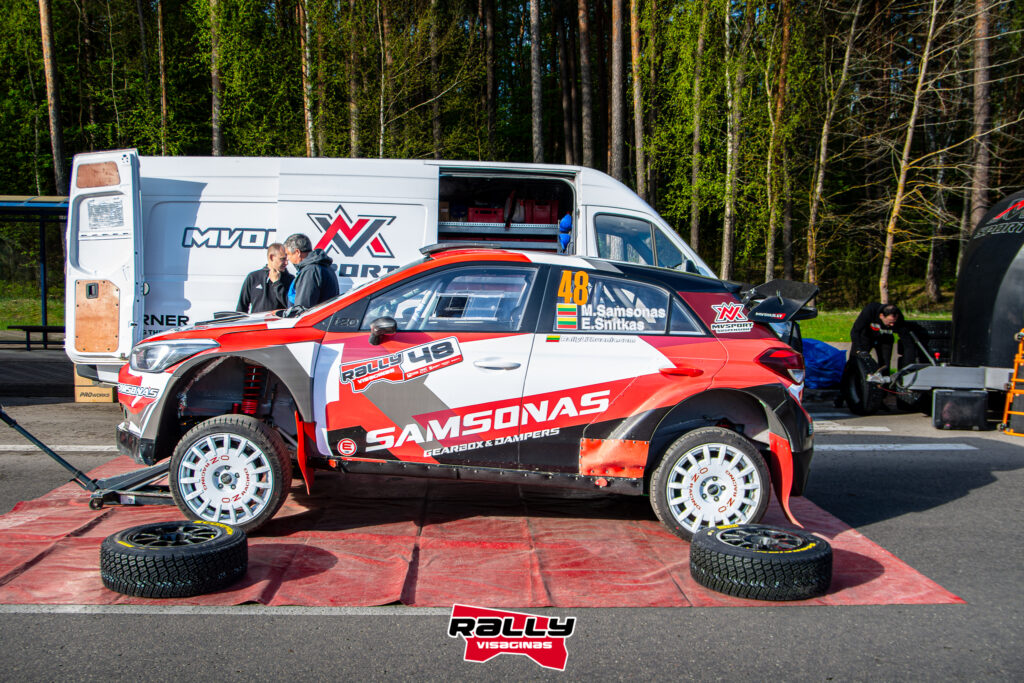 Martynas Samsonas
Ervinas Snitkas
Hyundai i20 VRT
Samsonas Motorsport
MV Sport
